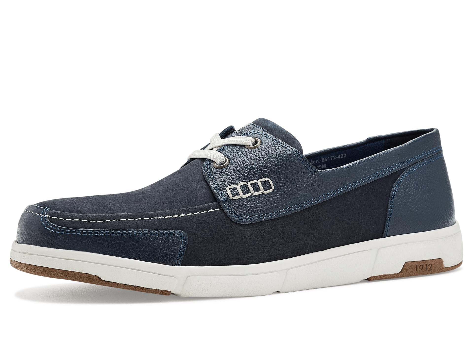 Luca Moccasin Toe Boat Oxford Lightweight Comfortable Nautical Lace-Up
