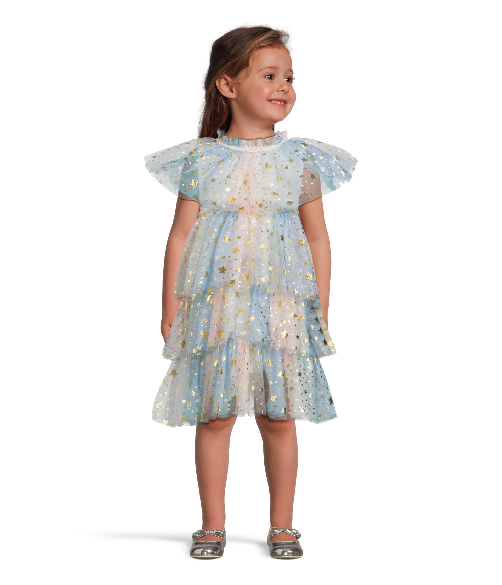 Pastel Stars Dress (Little Kid)