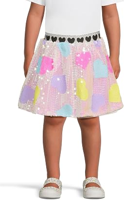 Женская юбка Candy Hearts Sequin Skirt (для малышей/детей младшего/старшего возраста)
