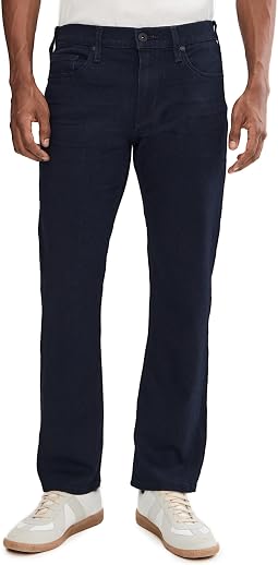 Normandie 30" Inseam Transcend Straight Leg Jeans in Inkwell