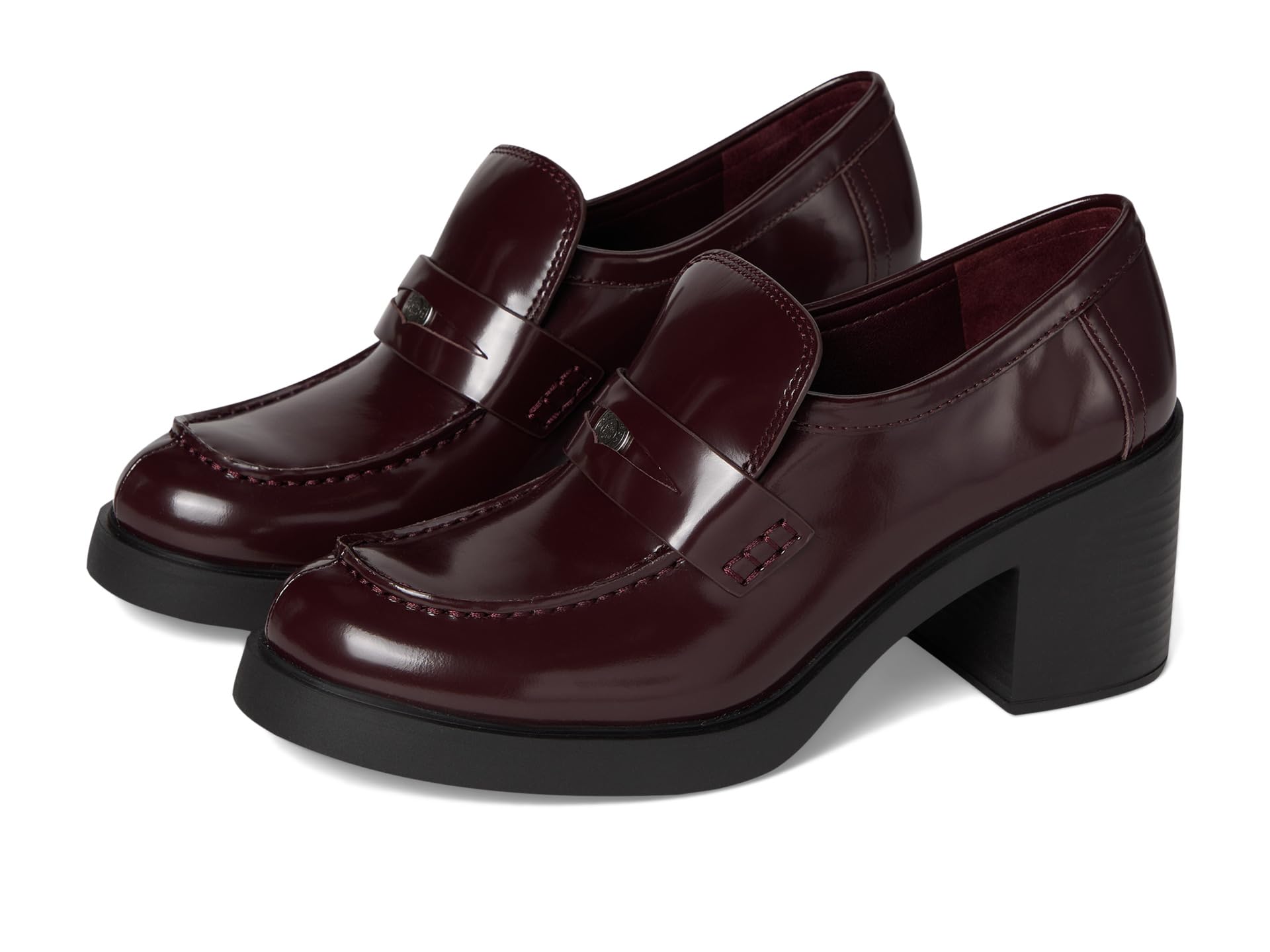 Classic Heel Lug Loafers 50mm