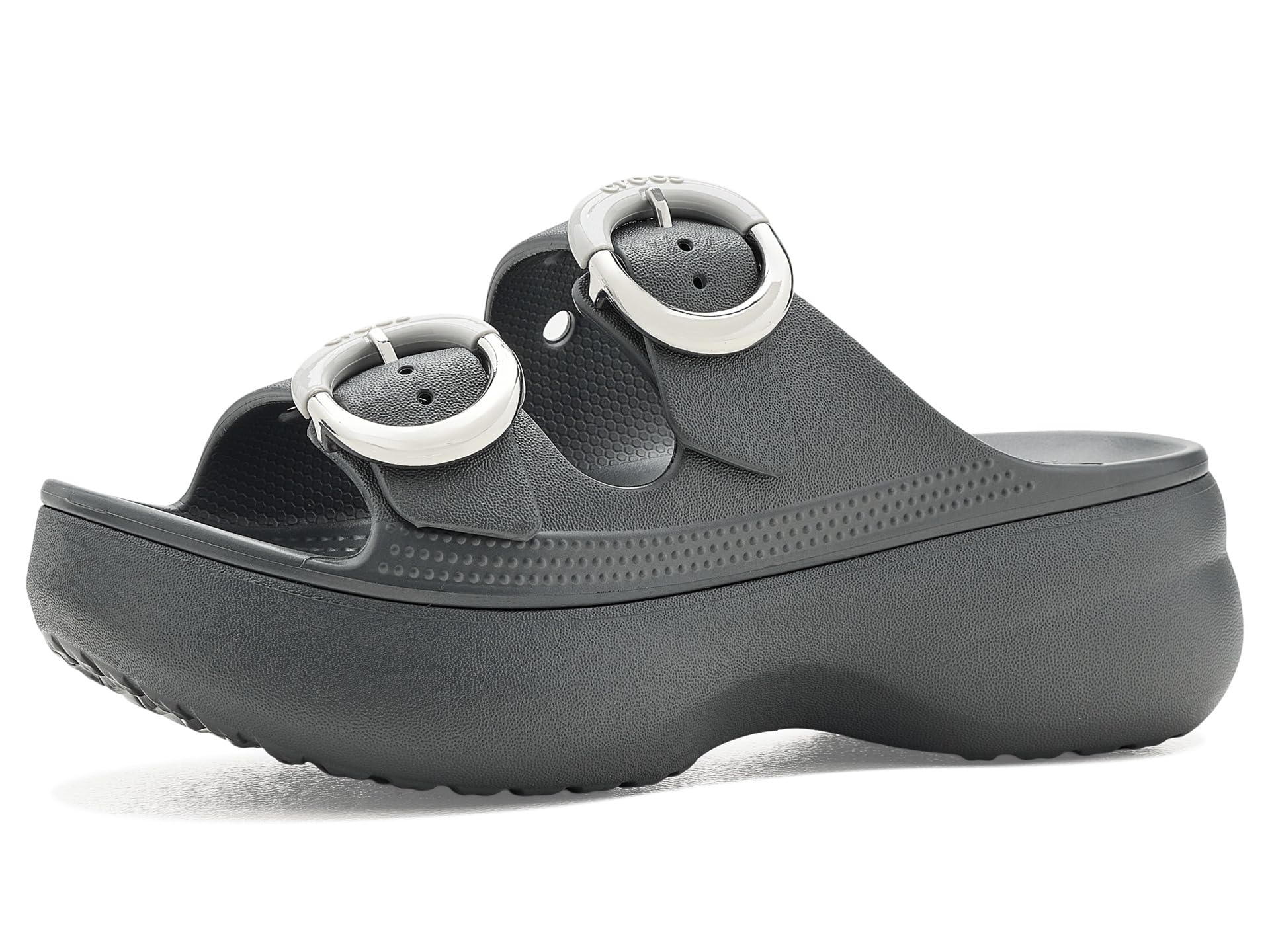Crocs Saturday платформенные сандалии с пряжкой
