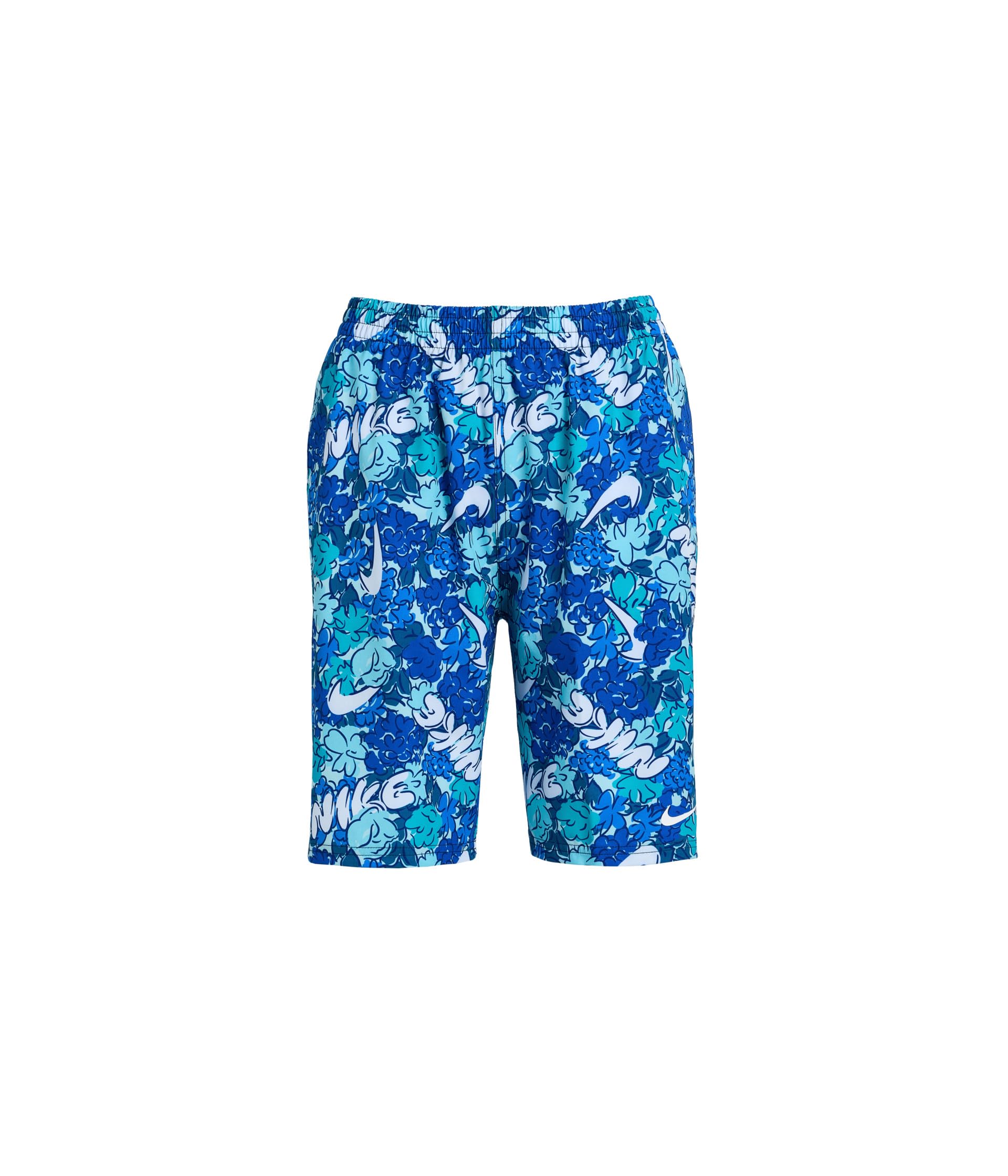 Breaker Floral All Over Print 7" Boxer Volley (Big Kid)