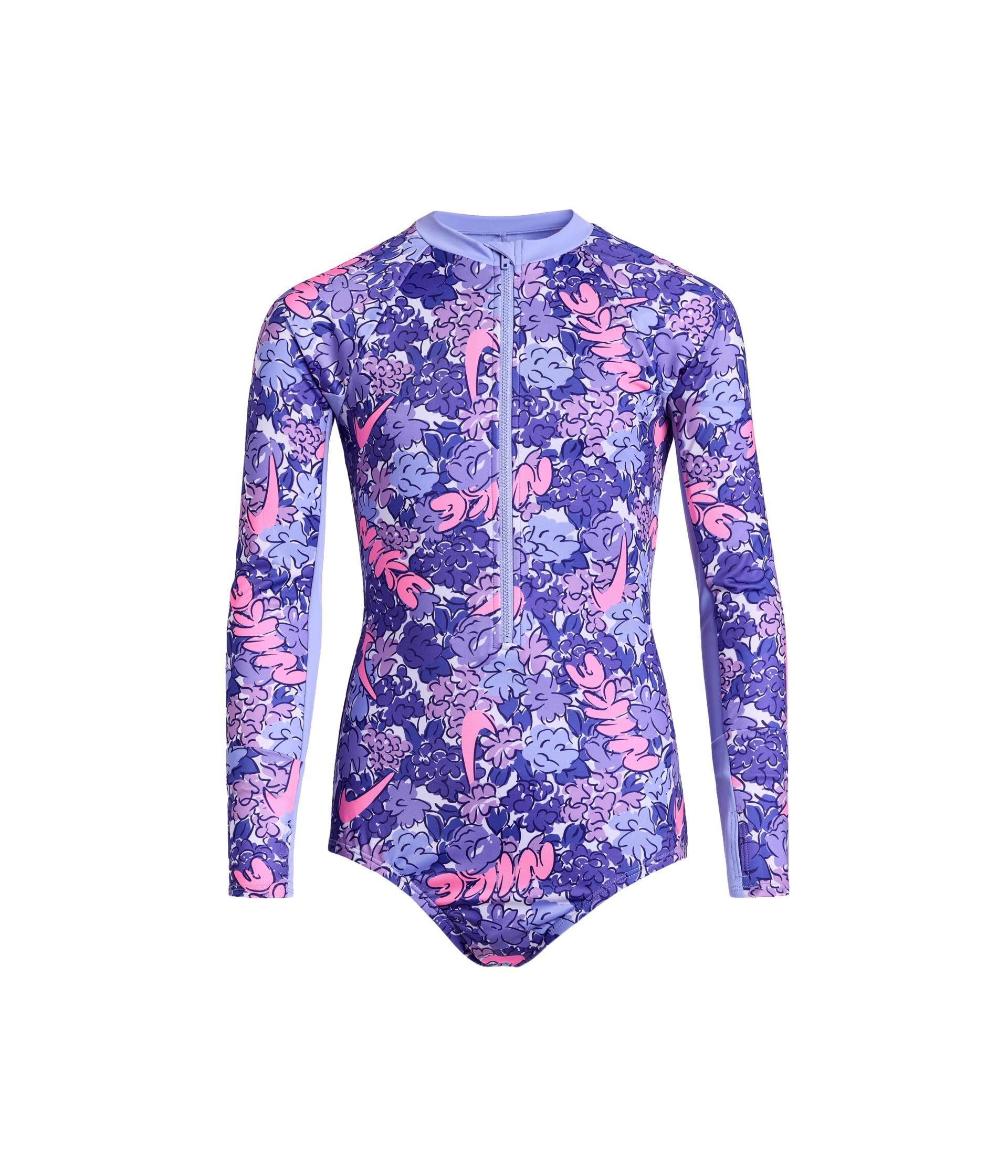 Doodle Logo Long Sleeve One Piece (Little Kid/Big Kid)