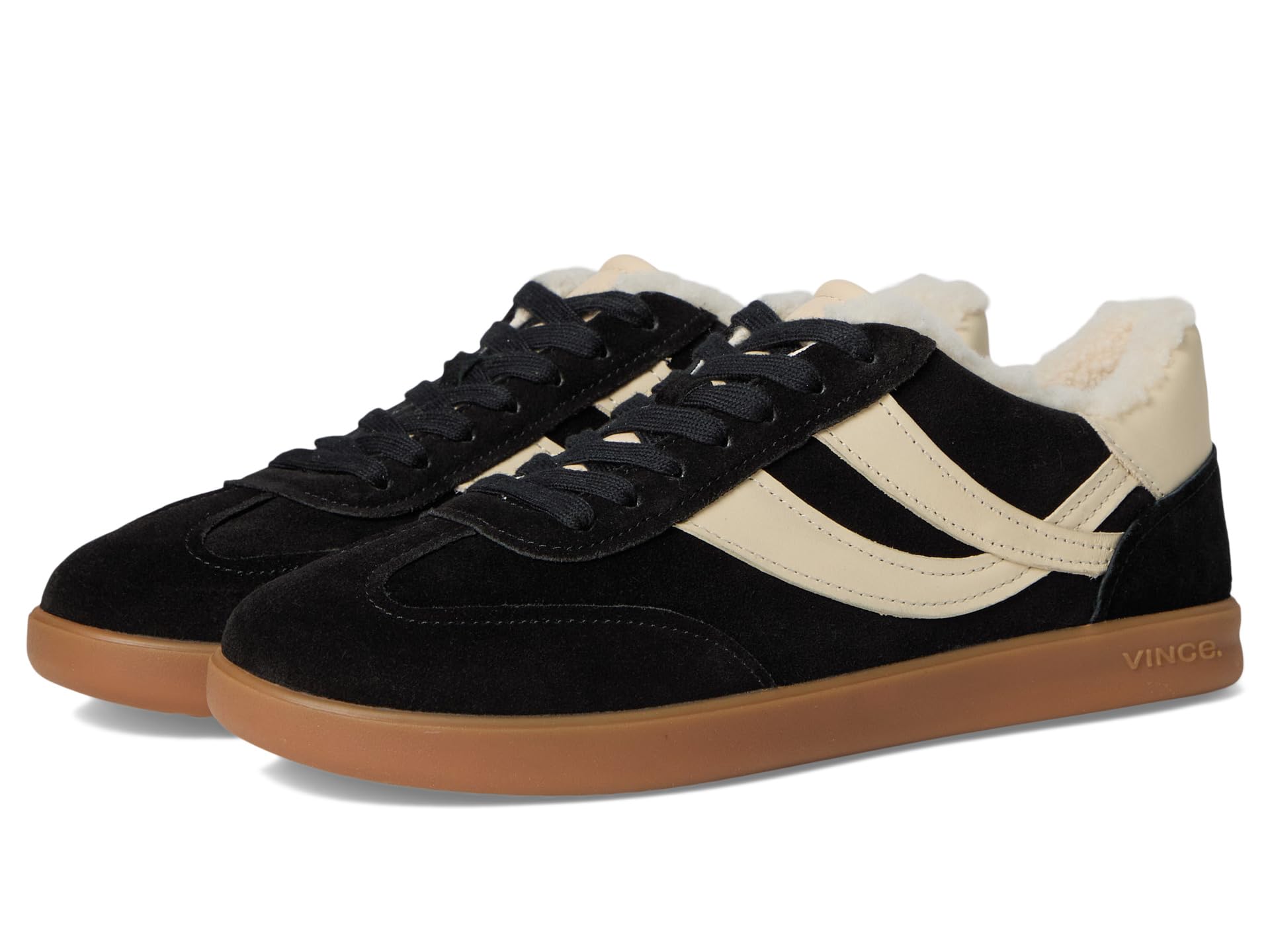 Oasis shearling lace-up shoes