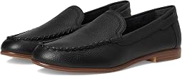 Black Pebbled Leather