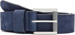 Nubuck Roller Buckle Belt