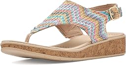 Beige Multi Stripe