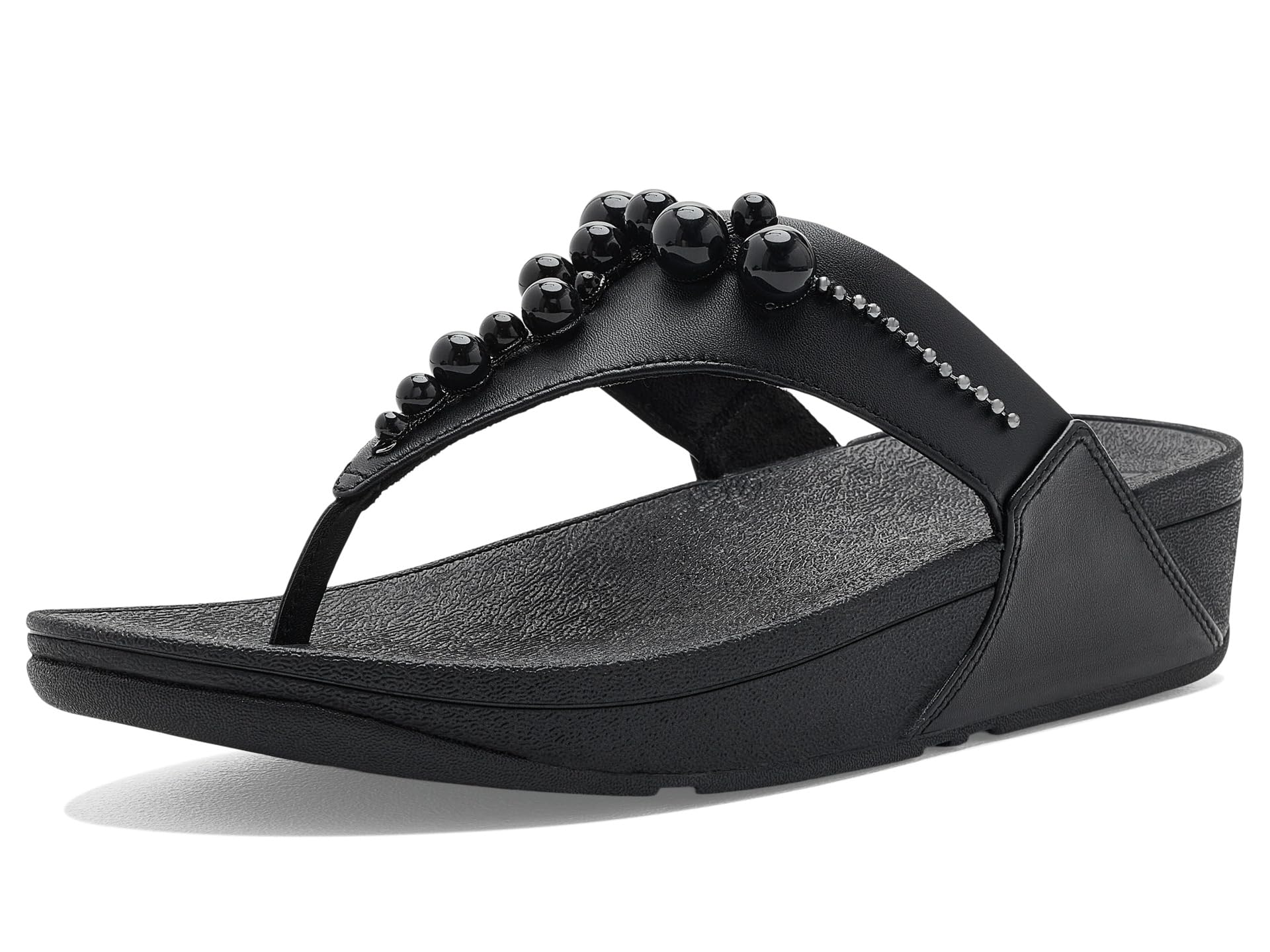 Сандалии с бусинами Lulu Beaded Toe Post