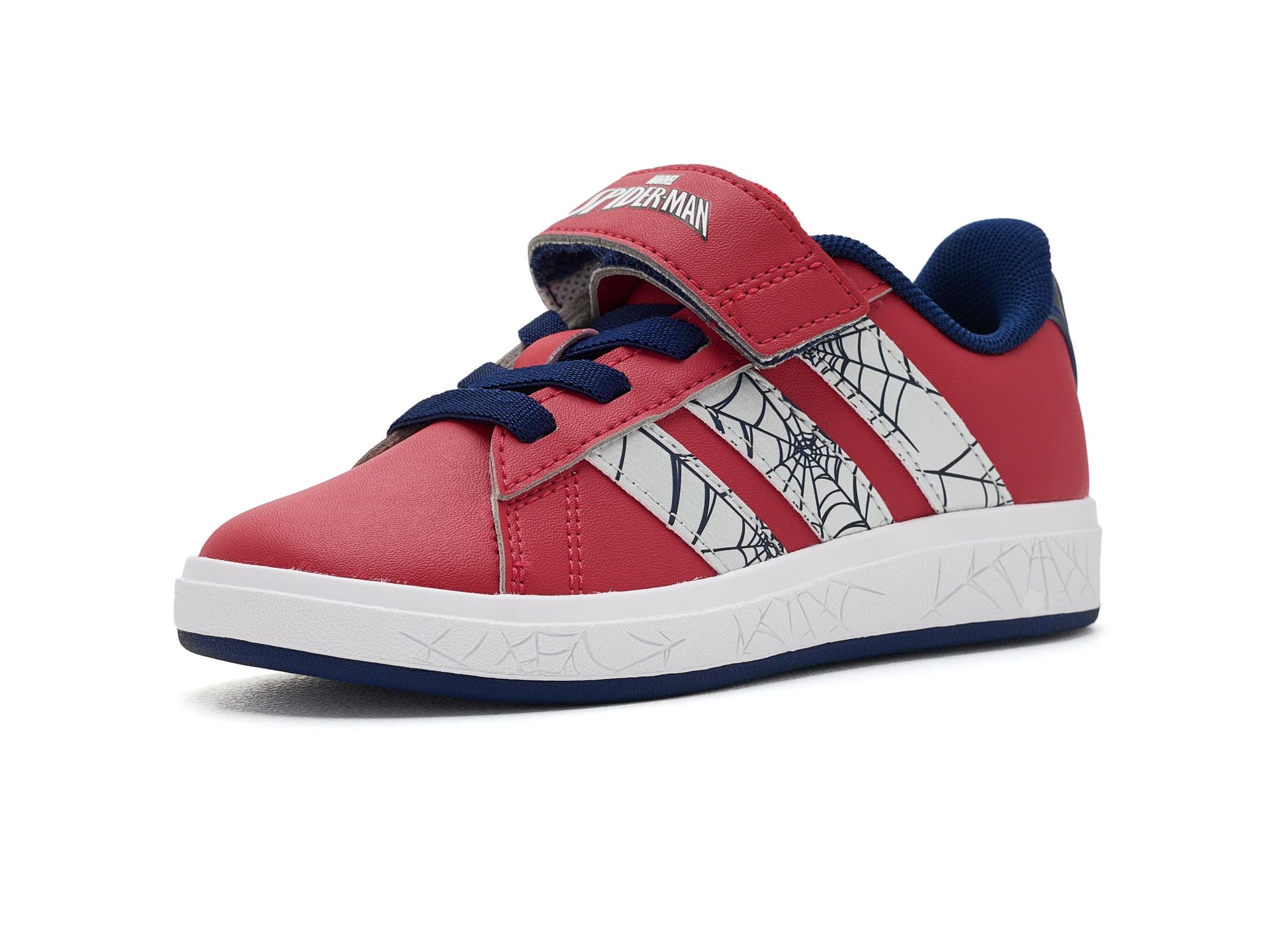 Marvel Grand Court Elastic Lace & Strap (Little Kid/Big Kid)