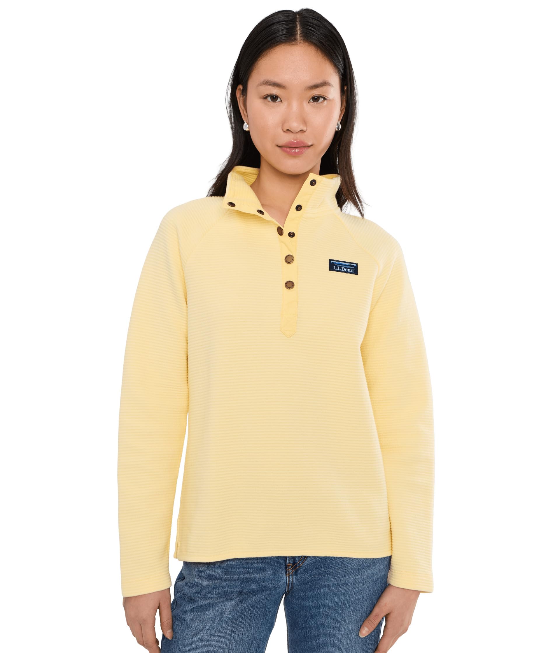 Lakewashed Double-Knit 1/4 Snap