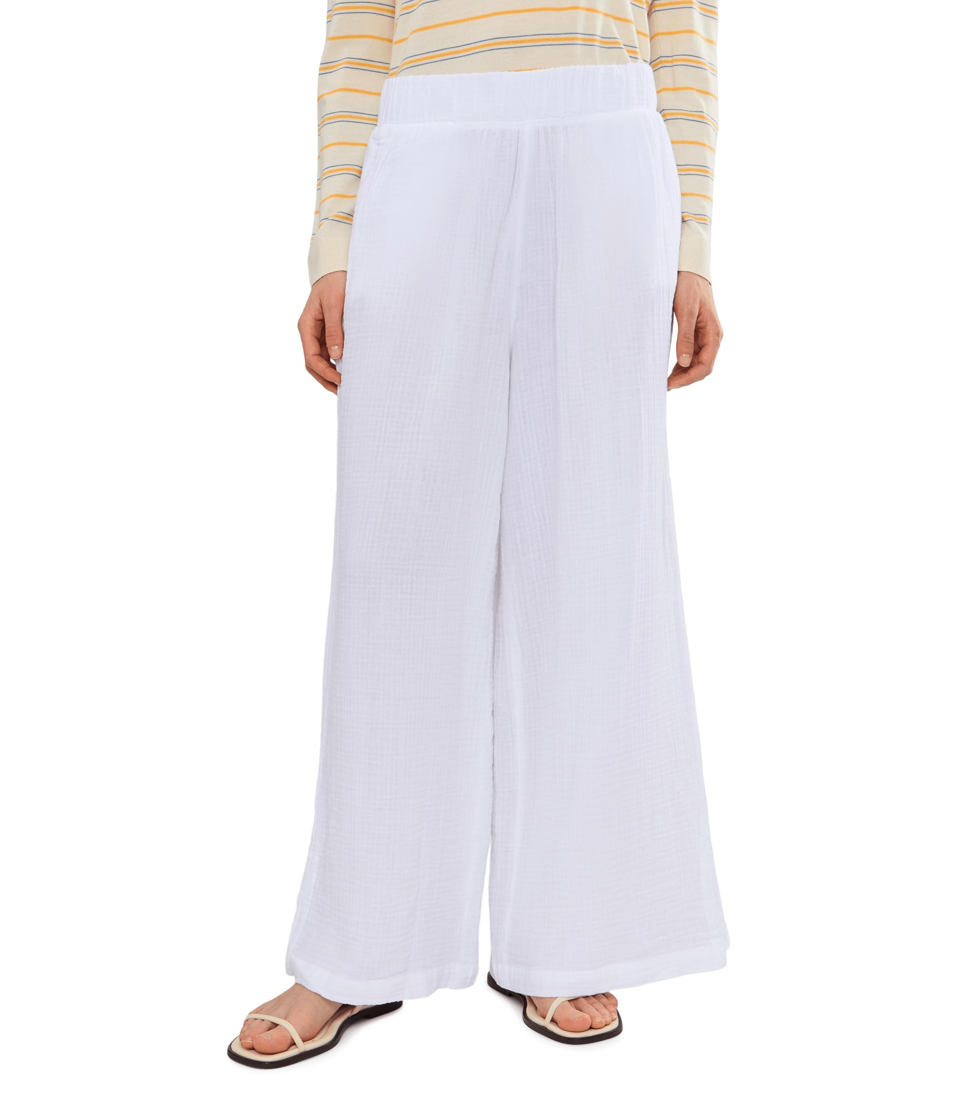 Cloud Gauze Wide Leg Pants