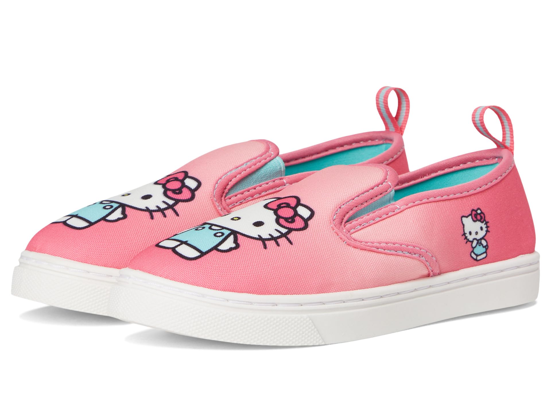 Кроссовки-слипоны Hello Kitty Canvas (маленький ребенок/старший ребенок)