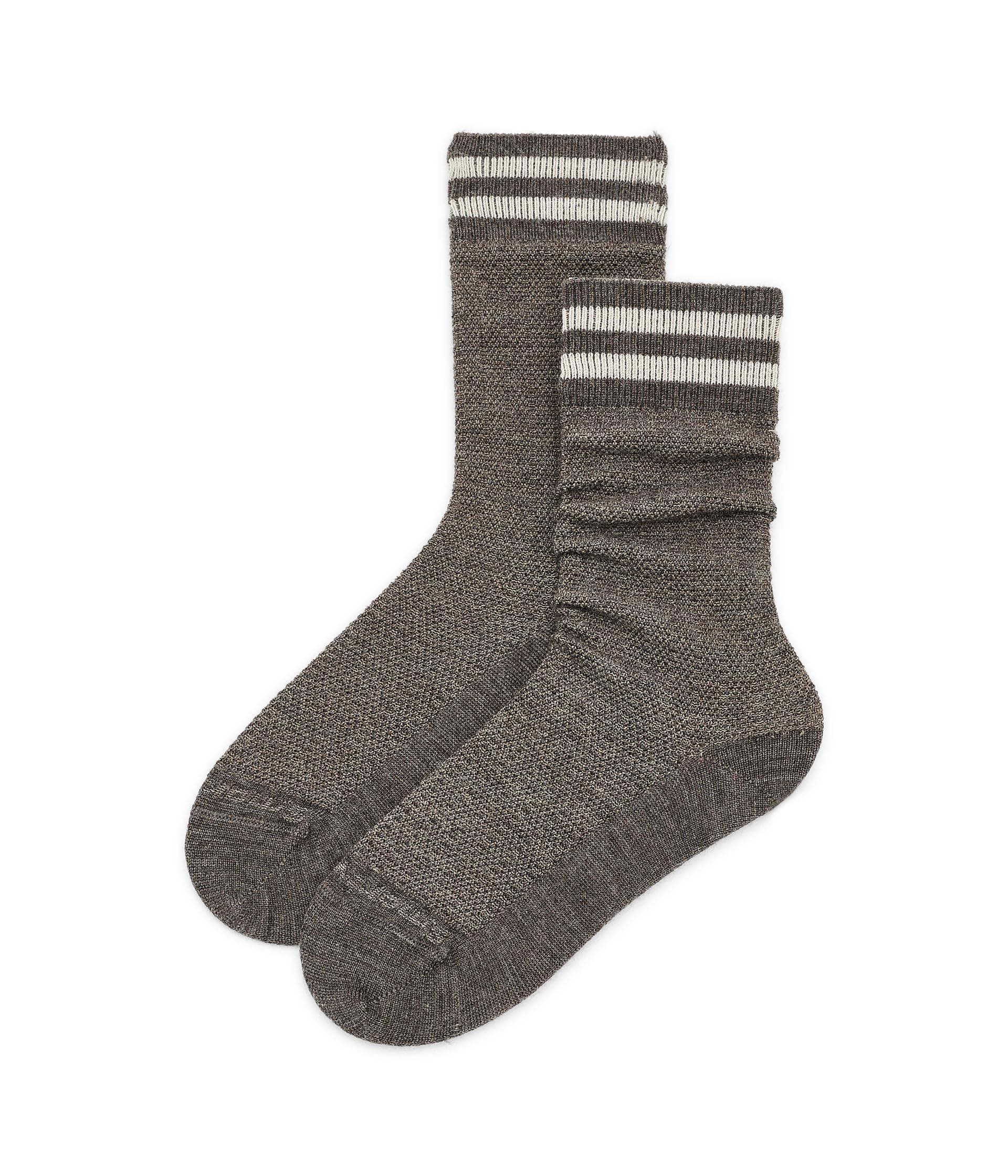 Everyday Courtside Texture Tall Crew Socks