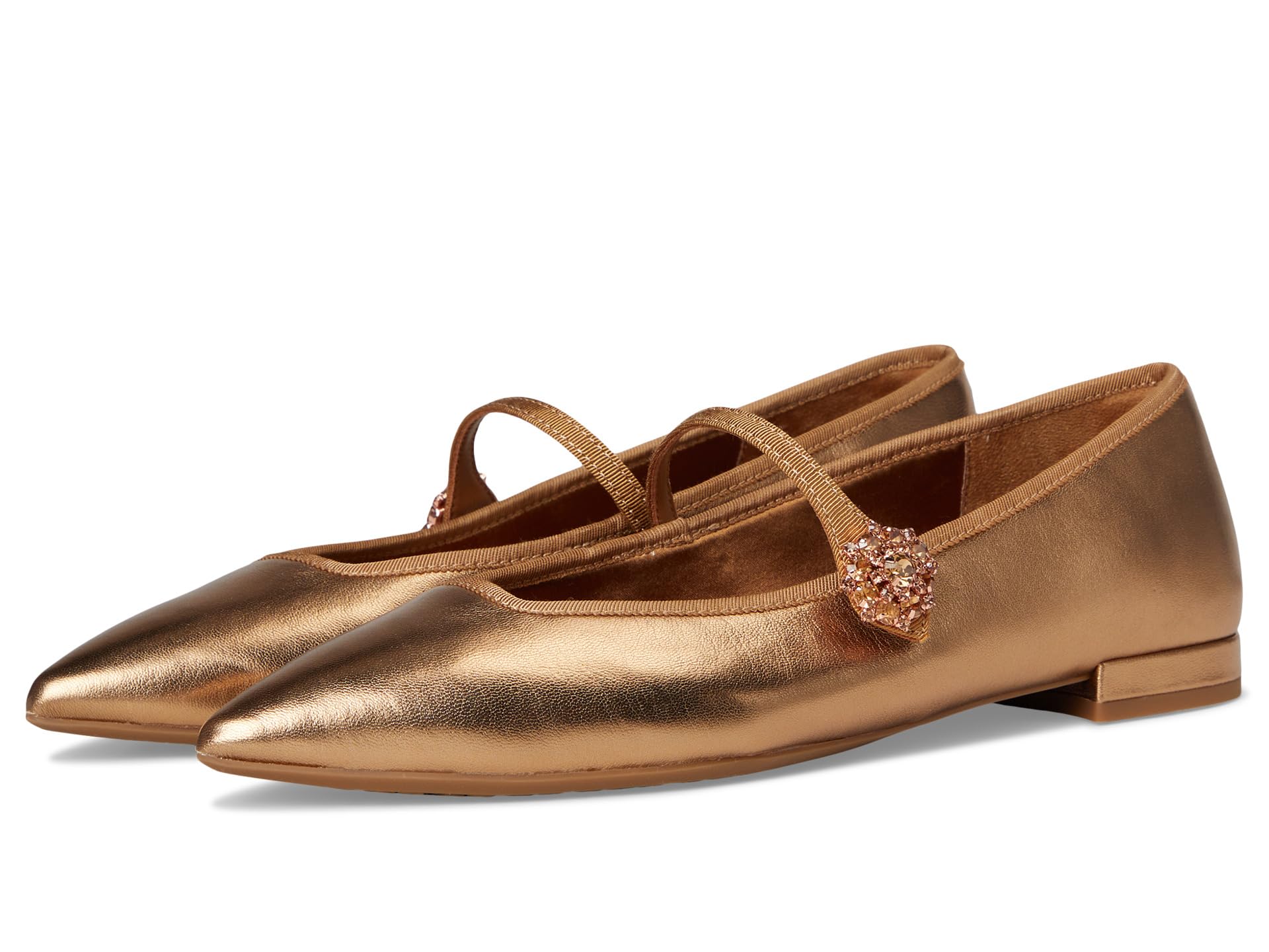 Goldfinch 15 Mary Jane Metal Leather