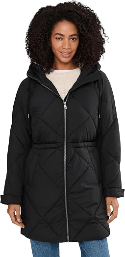 Quilted Long Parka Jacket