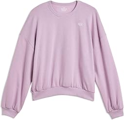 Rival Fleece Oversized Crew (Big Kid)