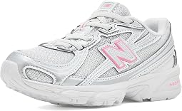Silver Metallic/Signal Pink