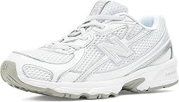 White/Silver Metallic