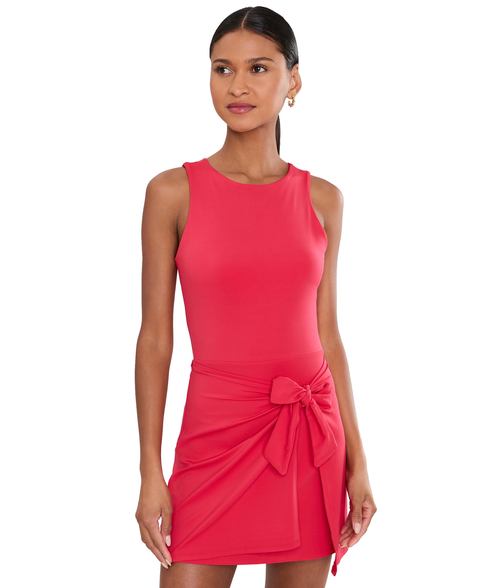 Serene Jersey Flex Wrap Mini Dress
