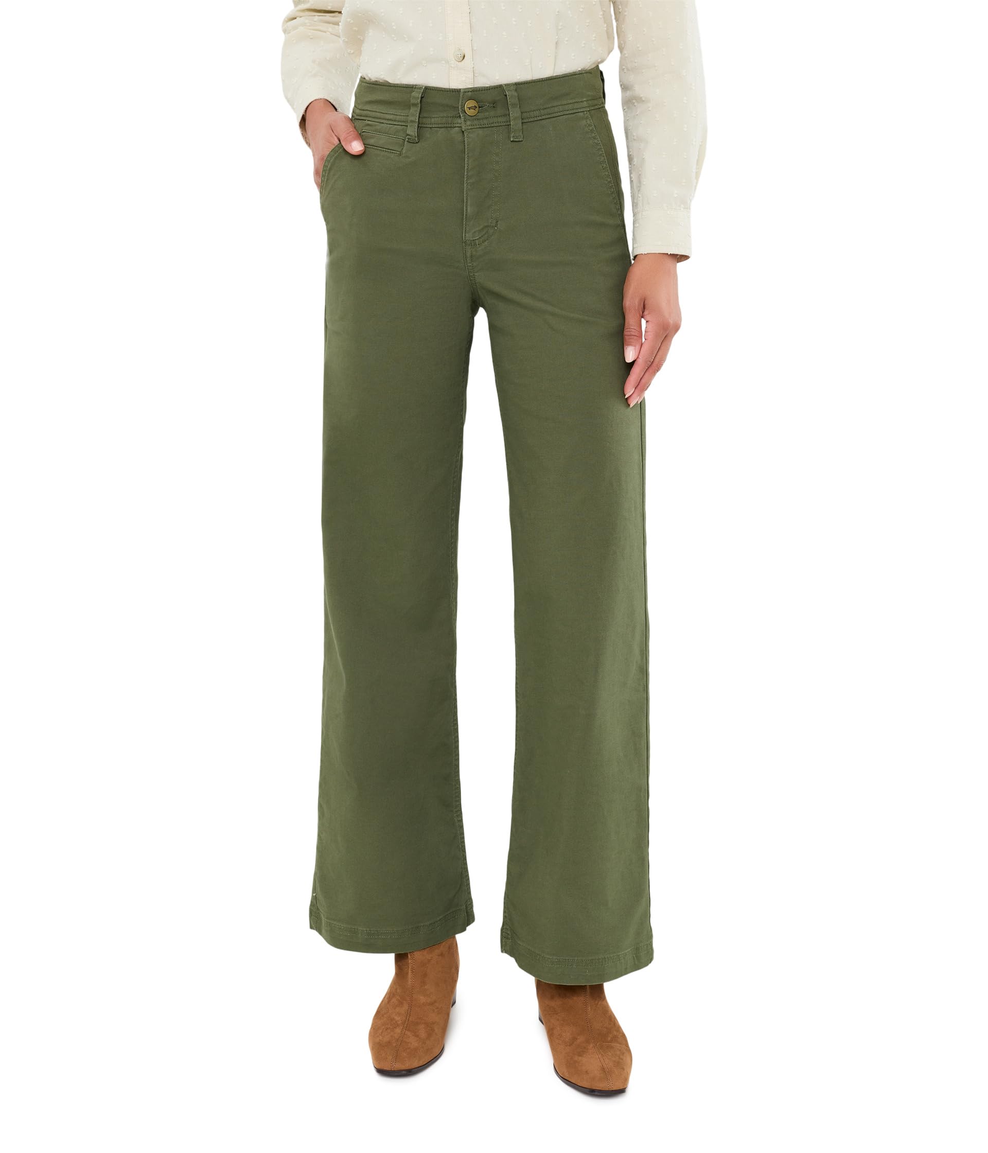 Earthworks Wide Leg Chino
