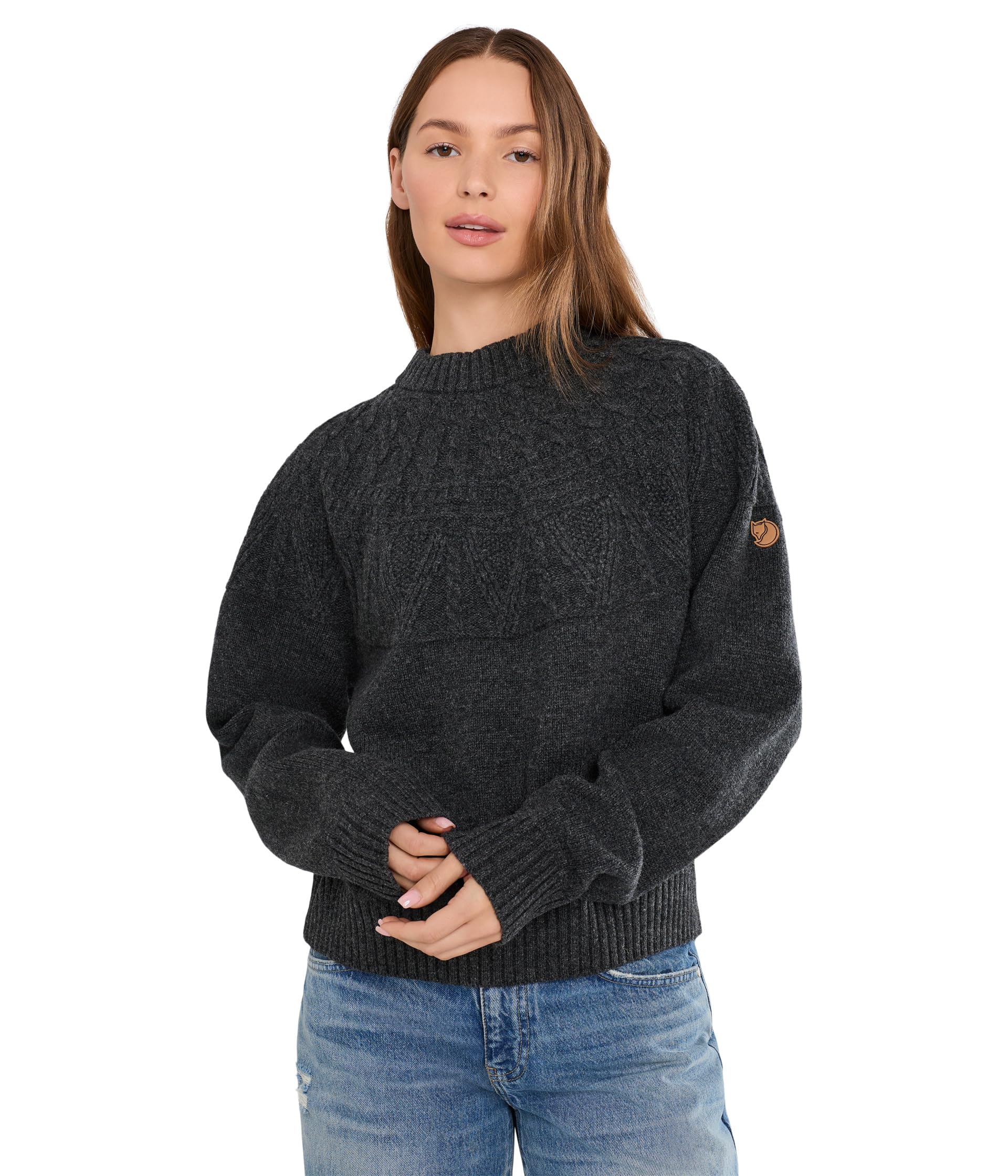 Ovik Solid Jacquard Knit