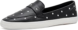Black/Silver Studs Leather