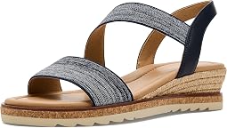 Navy/Silver Multi