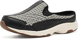 Black/Ivory Raffia
