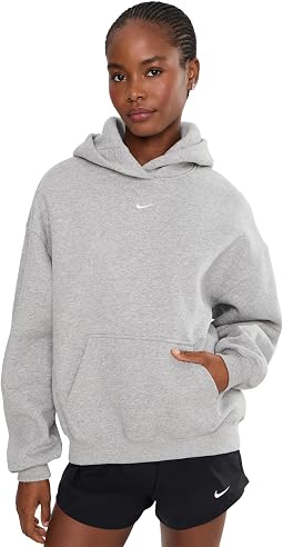 Удлиненная толстовка с капюшоном Studio Fleece из флиса средней плотности