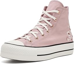 Высокие кроссовки с блестками и цветами на платформе Chuck Taylor All Star Lift