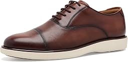 Cognac/White Sole