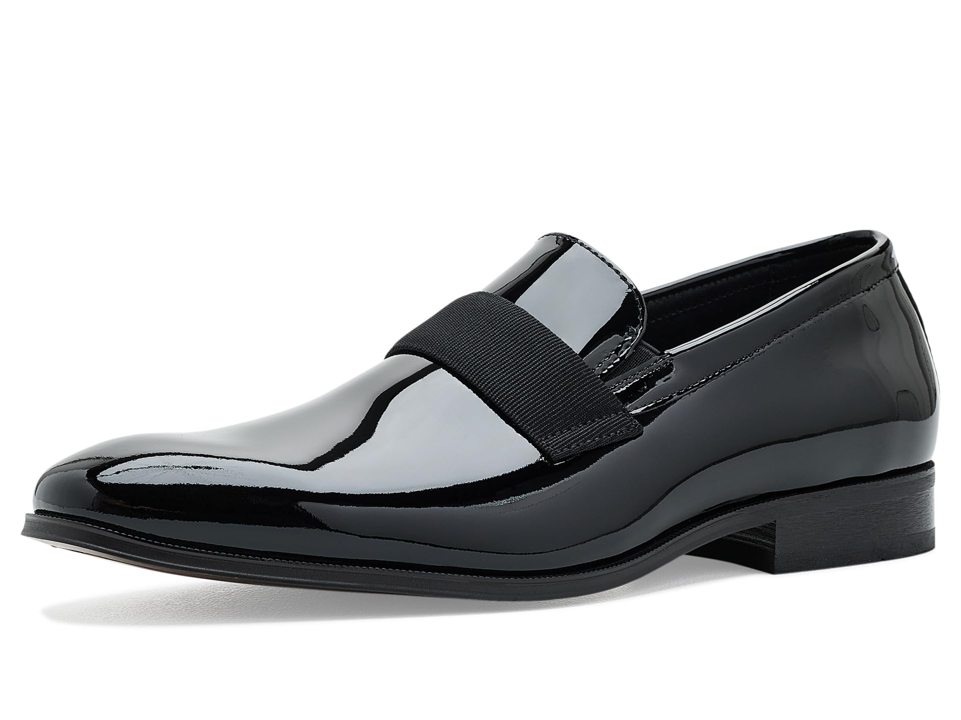 Tux Plain Toe Strap Slip-On Loafers