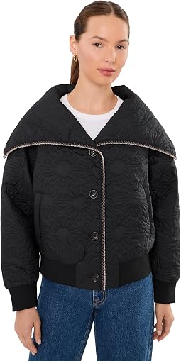 Solein Oversized-Collar Jacket