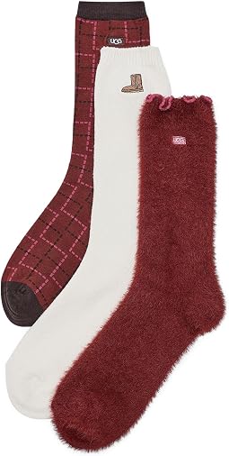 Classic Boot/Plaid/Coffee Berry