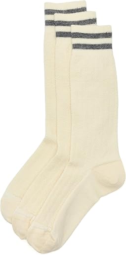 Everyday Courtside Texture Tall Crew Socks 3-Pack