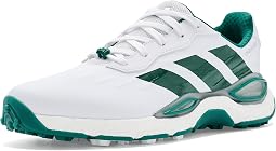 Footwear White/Collegiate Green/Silver Metallic