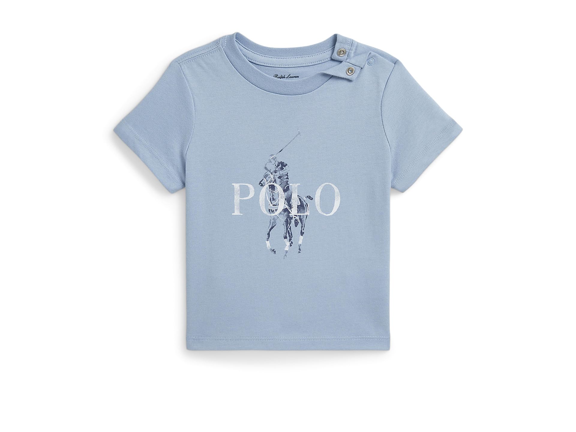 Хлопковая джерси футболка Big Pony Cotton Jersey Tee (Младенец)
