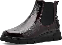 Burgundy Crinkle Patent