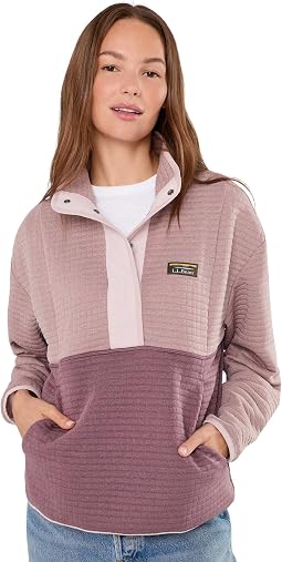 Airlight Grid Pullover Color-Block