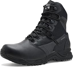 Alpha Fury 2.0 8" Side-Zip Waterproof Leather Polishable Toe