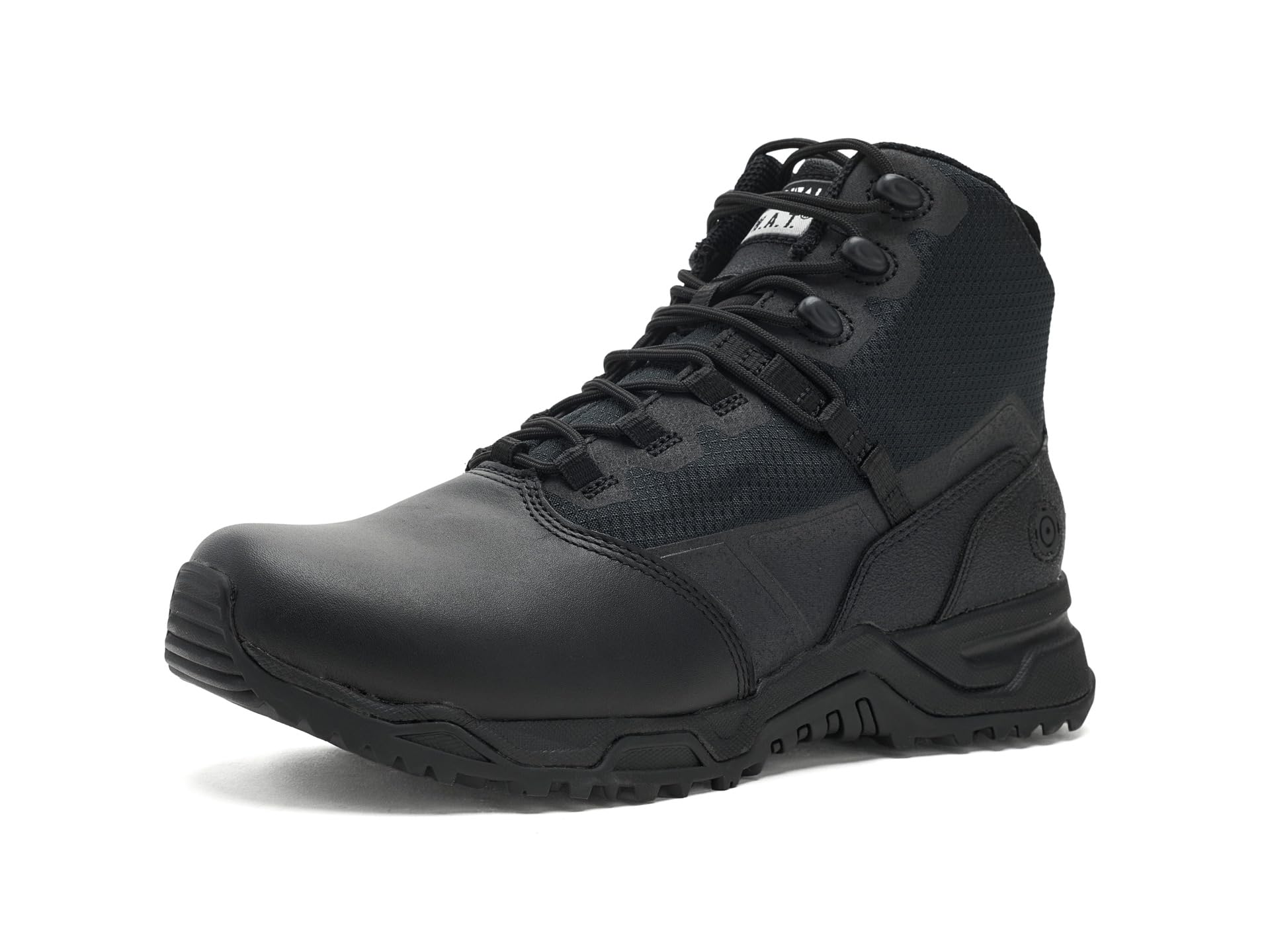 Alpha Fury 2.0 6" Side-Zip Leather Polishable Toe