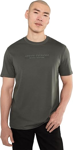 Cotton Jersey AX Wording Regular Tee