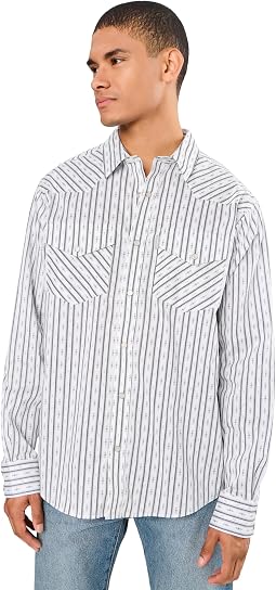 Мужская рубашка с застежкой на пуговицы Everything Classic Fit Snap Shirt