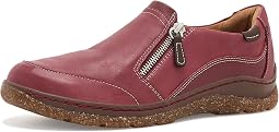 Dark Red Leather