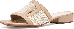 Latte Tan Canvas/Faux Leather
