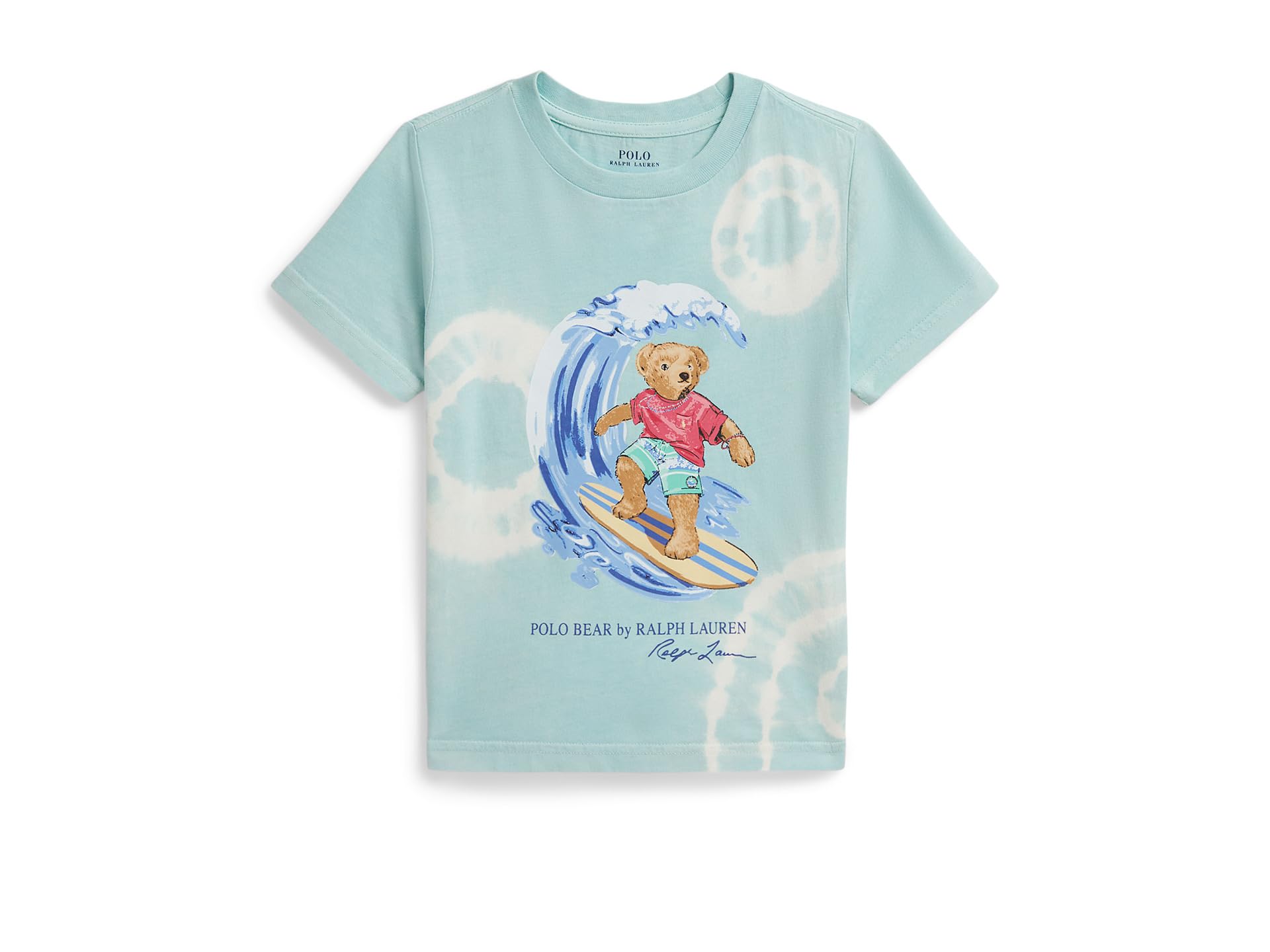 Tie-Dye Polo Bear Cotton Tee (Toddler/Little Kid)