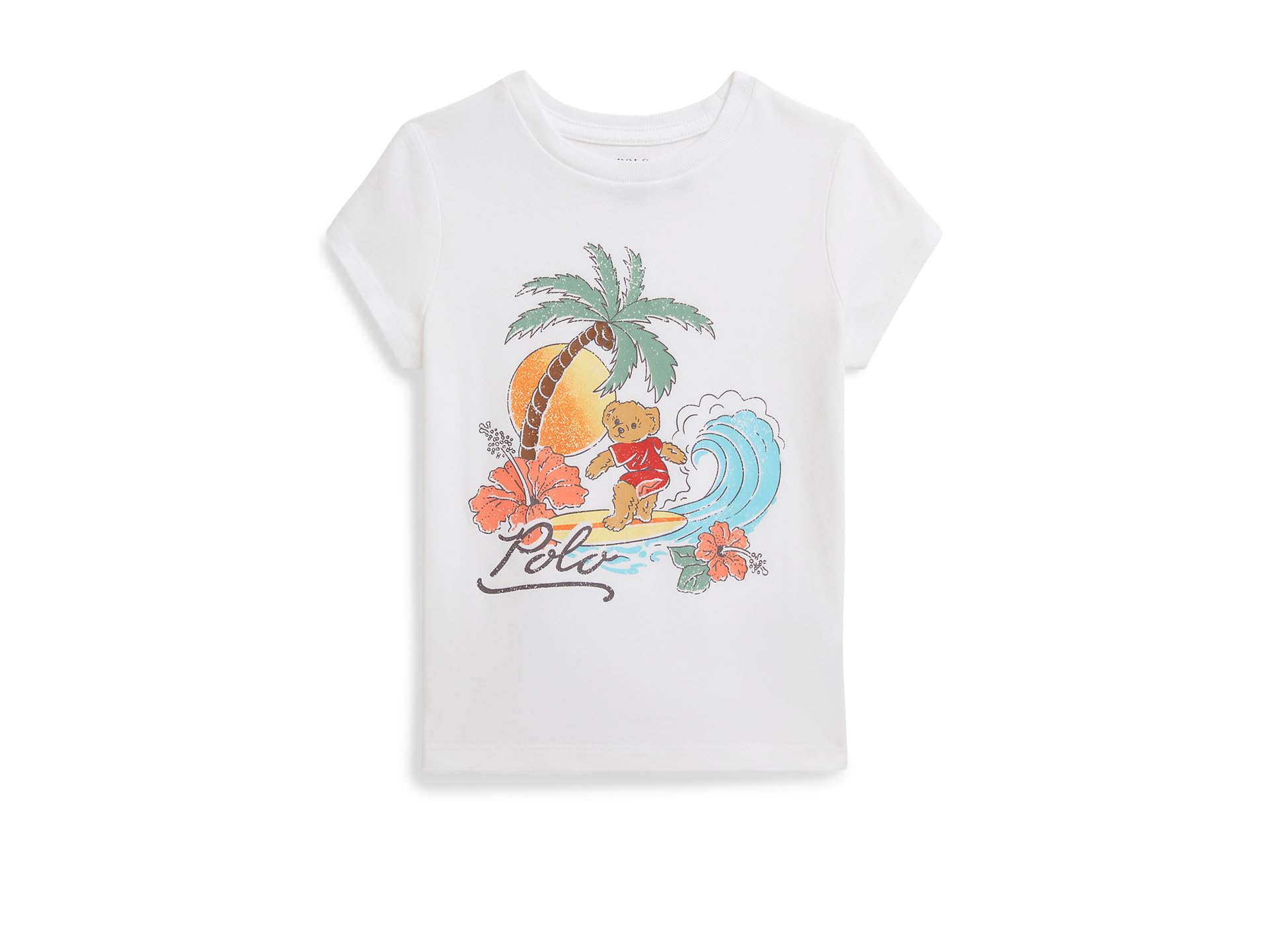Polo Bear Cotton Jersey Tee (Toddler/Little Kid)