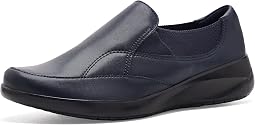 Navy Leather