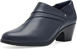 Navy Leather